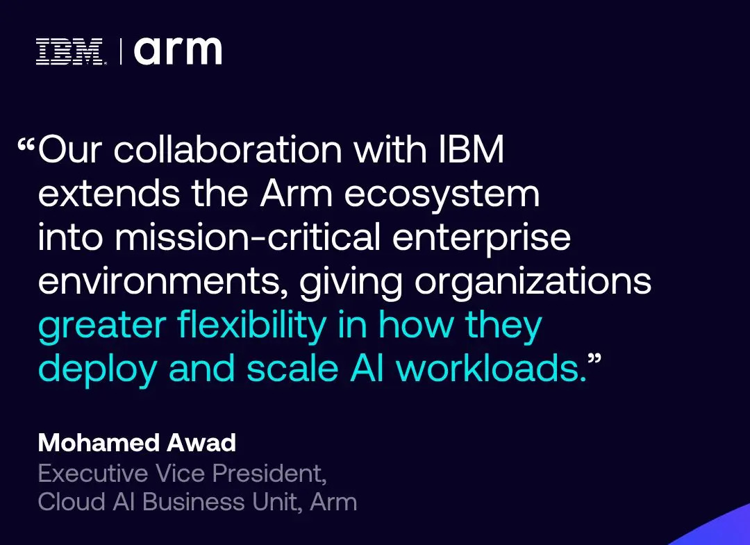 IBM i Arm chcą połączyć dwa światy. Nowa współpraca ma wpuścić ...