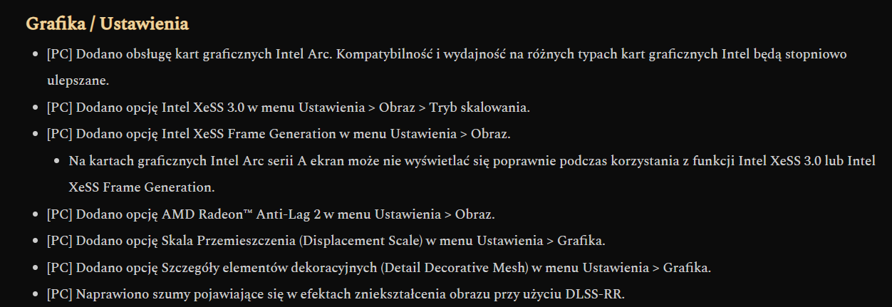Crimson Desert już z pełnym wsparciem dla kart graficznych Intel ARC. Gra doczekała się także obsługi XeSS 3