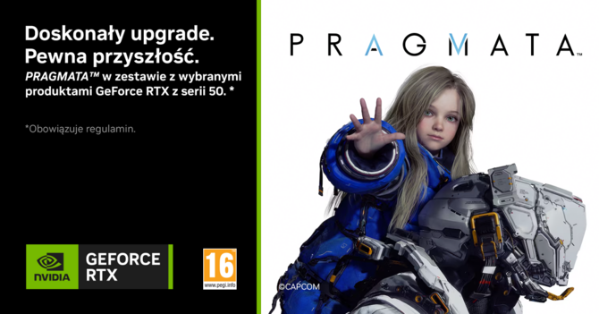 Pragmata za darmo przy zakupie wybranych kart graficznych NVIDIA GeForce RTX 5000 i laptopów z układami Blackwell [2]
