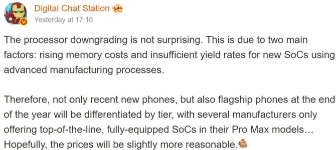 Qualcomm, Apple i MediaTek szykują nową segmentację smartfonów przez ceny wafli 2 nm i pamięci [2]