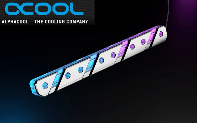 Alphacool Apex Manifold 360 - premiera kompaktowego rezerwuaru dystrybucyjnego do systemów chłodzenia cieczą [1]