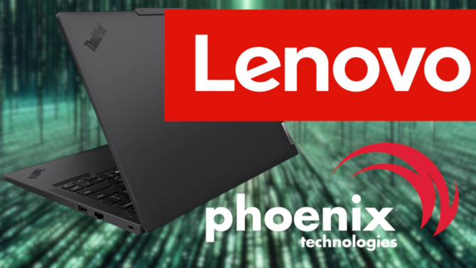 Lenovo przejmuje Phoenix Technologies EMEA Limited - irlandzką spółkę zajmującą się tworzeniem oprogramowania sprzętowego [1]