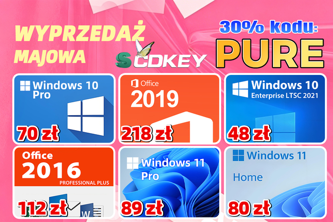 Tanie klucze do aktywacji Windows 11 Home, Pro, Enterprise i Office. Szukasz promki? To masz fuksa! Nie daj wcisnąć se Linuksa [1]