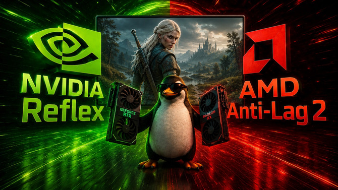 NVIDIA Reflex i AMD Anti-Lag 2 dostępne na dowolnym GPU w systemach Linux za sprawą projektu open source [1]