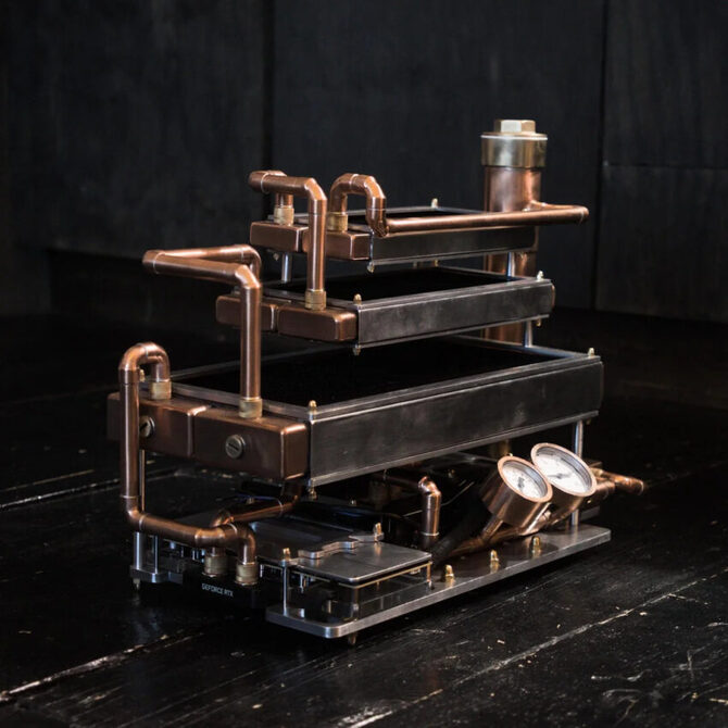 Oto pasywnie chłodzony PC z kartą GeForce RTX 5080 i Ryzenem 7 9800X3D. Niestety, steampunkowy design to jego największa zaleta [3]