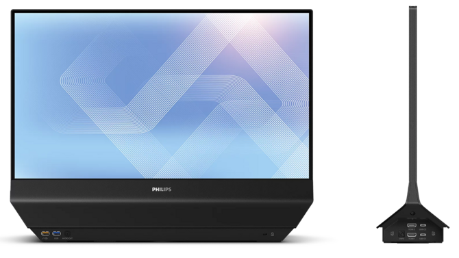 Philips 24B2D5300 - premiera obustronnego monitora biznesowego, który składa się z dwóch połączonych matryc IPS 23,8 cala [2]
