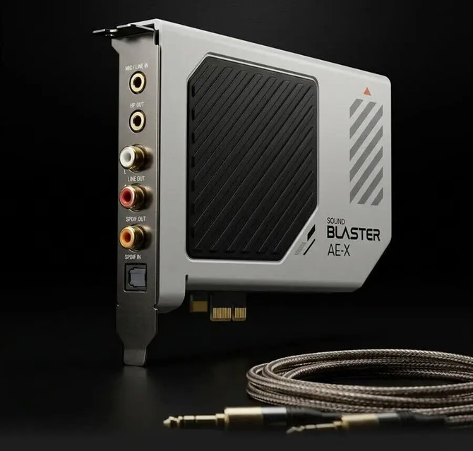 Myślałeś, że karty dźwiękowe PCIe już wymarły? Creative Sound Blaster AE-X wraca do gry o pecetowe audio [4]