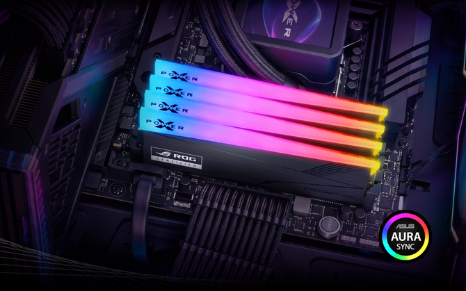 Silicon Power XPOWER Cyclone R - pamięć RAM DDR5 dla graczy z certyfikacją ROG. Wsparcie dla ASUS Aura Sync, AMD EXPO i RGB [5]
