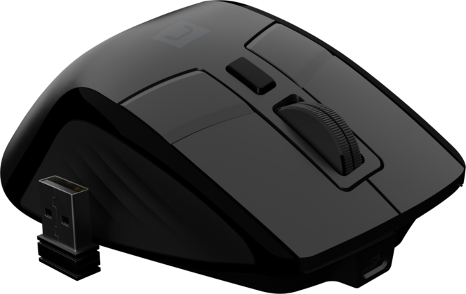 Natec Jaguar Pro to półpionowa mysz z OLED-em, Bluetooth 5.0 i szybkim przewijaniem do 600 wierszy [3]