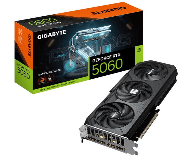 Gigabyte GeForce RTX 5060 Gaming OC V2 debiutuje. Prosta karta graficzna z mocno podkręconymi zegarami [2]