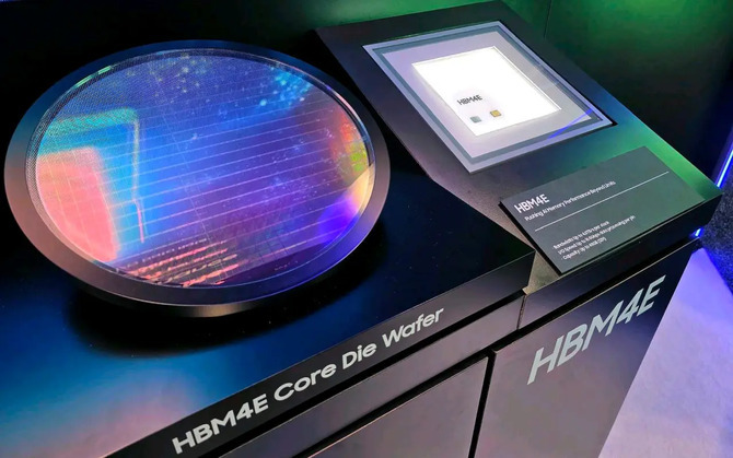 Samsung rozpoczął wysyłkę próbek HBM4E do klientów. 48 GB na stos i do 3,6 TB/s dla akceleratorów AI [3]