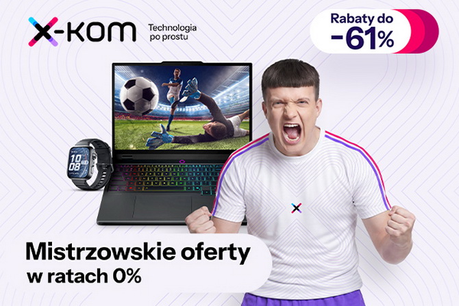W sklepach x-kom znajdziesz taniej GeForce RTX 5070, telewizory, laptopy HP, Apple iPad i sprzęt Endorfy. Jest w czym wybierać [nc1]