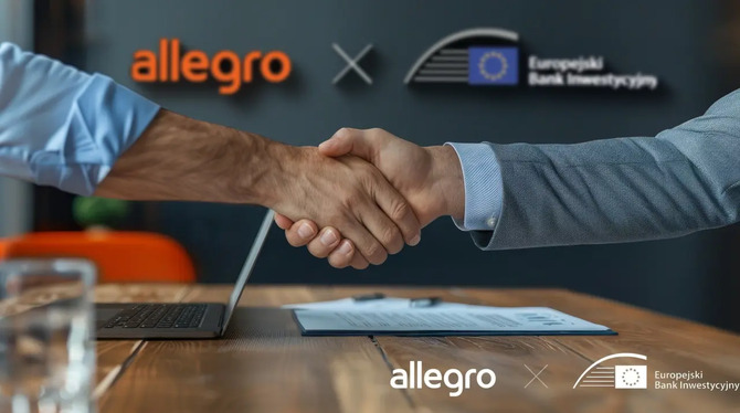 Europejski Bank Inwestycyjny pożycza Allegro 1 mld zł na R&D. Spółka stawia na AI, dostawy i rozwój platformy [1]