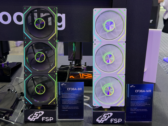 Co ciekawego pokazała firma FSP na targach Computex 2026? Zasilacz o mocy 3300 W, nowe obudowy i systemy chłodzenia [nc1]