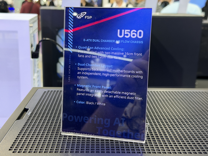 Co ciekawego pokazała firma FSP na targach Computex 2026? Zasilacz o mocy 3300 W, nowe obudowy i systemy chłodzenia [nc1]