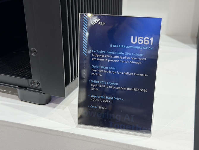 Co ciekawego pokazała firma FSP na targach Computex 2026? Zasilacz o mocy 3300 W, nowe obudowy i systemy chłodzenia [nc1]
