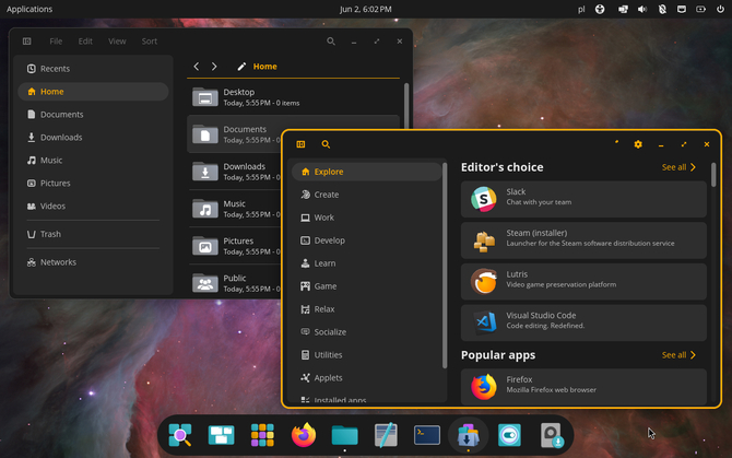COSMIC od System76 będzie mógł wyglądać jak Windows 11. Nowy styl frosted glass nadchodzi do świeżego pulpitu Linuksa [2]