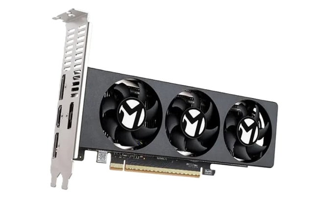 MaxSun GeForce RTX 5060 LP 8G S0 - niskoprofilowa karta graficzna Blackwell z trzema wentylatorami [1]