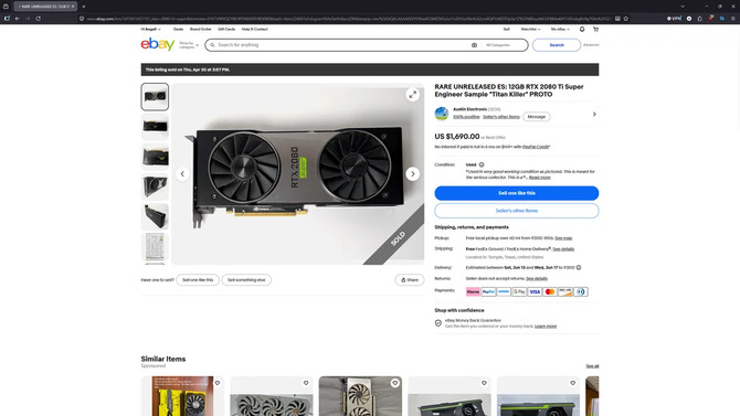 NVIDIA szykowała konsumencką wersję układu TITAN RTX? Niewydany GeForce RTX 2080 Ti SUPER odnaleziony po latach [3]