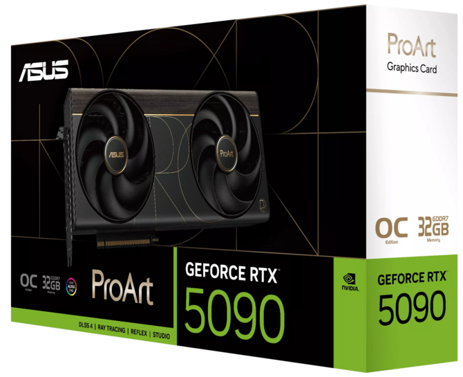 ASUS ProArt GeForce RTX 5090 debiutuje w europejskich sklepach. Poznaliśmy również oficjalną cenę MSRP [nc1]