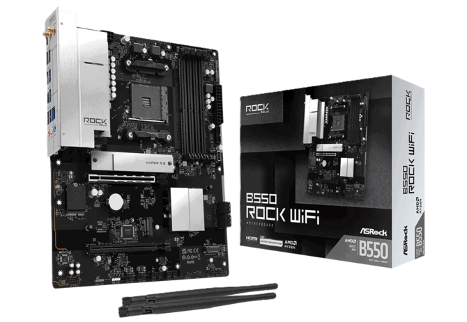 ASRock przypomina, że AM4 nadal ma sens. Nowa płyta B550 Rock WiFi wyróżnia się całkiem nowoczesnym wyposażeniem [1]