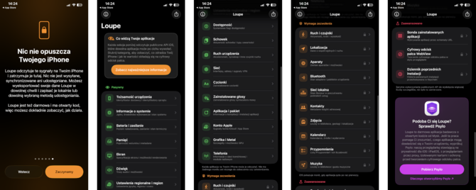 Co wiedzą o Tobie aplikacje na iPhone? Loupe pokaże Ci część Twojego cyfrowego odcisku palca na smartonach od Apple [3]