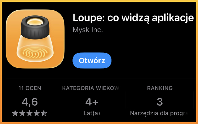 Co wiedzą o Tobie aplikacje na iPhone? Loupe pokaże Ci część Twojego cyfrowego odcisku palca na smartonach od Apple [1]
