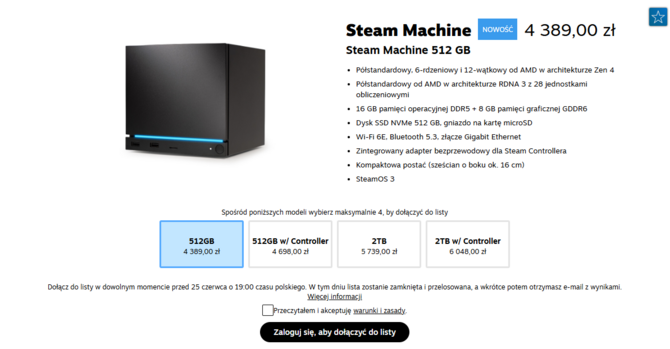 Steam Machine z oficjalną ceną. Valve właśnie zgasiło entuzjazm graczy - aż trudno uwierzyć w te kwoty! [2]