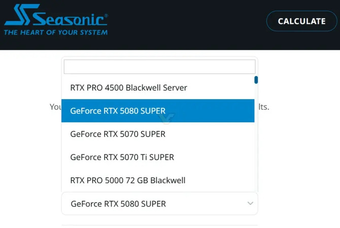GeForce RTX 5080 SUPER z TGP na poziomie 415 W? Seasonic ponownie podsyca plotki o odświeżeniu kart Blackwell [2]