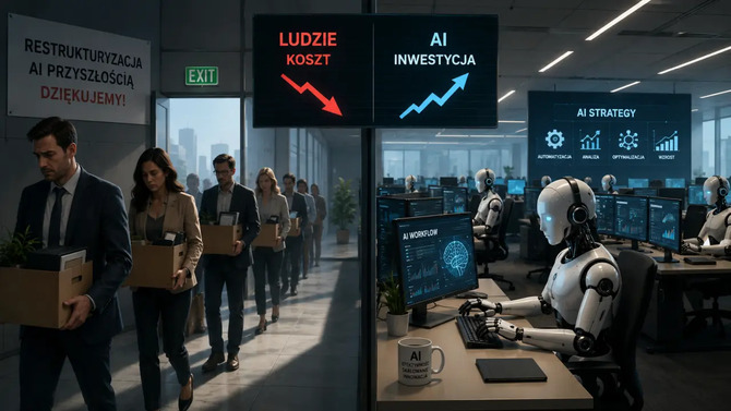 Zwolnienia w Big Tech 2026. AI coraz częściej trafia do rubryki powód, ale rachunek wystawiają serwerownie i centra danych [1]