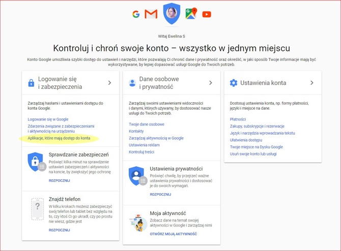 Poradnik: Jak wyłączyć dostęp do Gmail zewnętrznym firmom? [3]