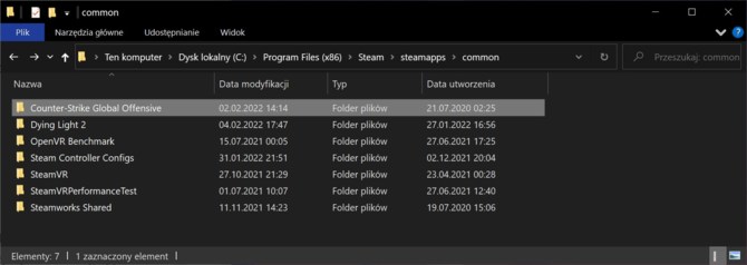 Steam - jak przenieść pliki gry między dyskami przed i po formatowaniu PC, aby nie musieć pobierać gry od nowa [2]