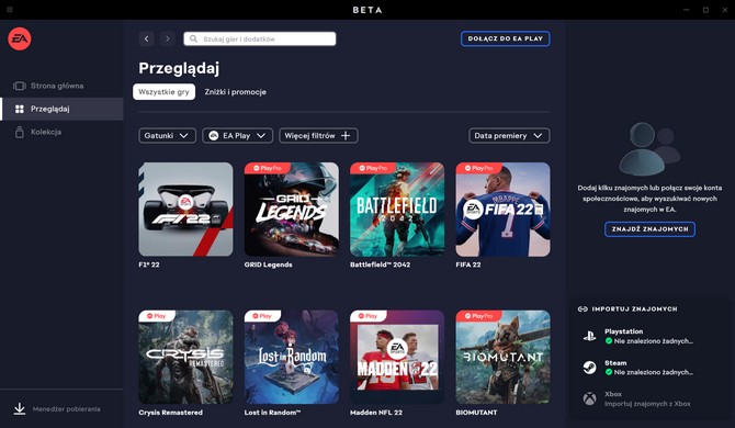 Czy warto już przejść z Origin na launcher EA App? Sprawdzamy, co potrafi nowa platforma z fazie Beta [nc1]