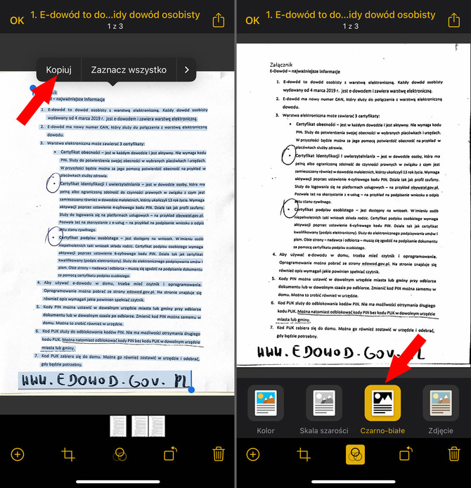 Telefon jako skaner dokumentów i OCR? Zobacz, jak to zrobić za darmo w systemie Android i iOS. To bardzo łatwe [8]