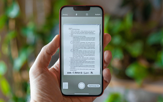 Telefon jako skaner dokumentów i OCR? Zobacz, jak to zrobić za darmo w systemie Android i iOS. To bardzo łatwe [2]