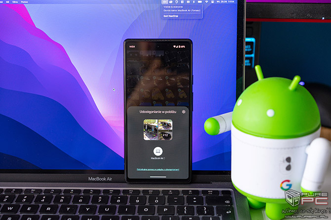 Jak szybko przesłać zdjęcia z Androida na MacOS przez Wi-Fi (AirDrop)? Poradnik krok po kroku [nc1]
