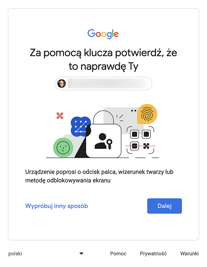 Zapomnij o logowaniu hasłem do Google. Użyj odcisku palca, dzięki nowej funkcji Klucze. Zobacz poradnik jak to zrobić [nc1]