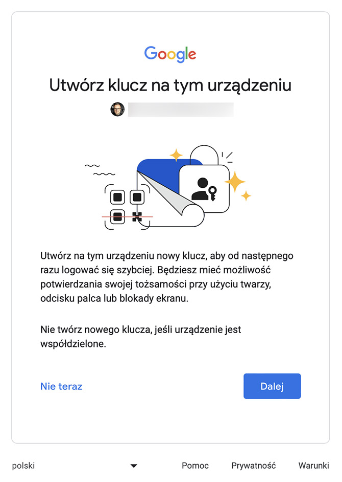 Zapomnij o logowaniu hasłem do Google. Użyj odcisku palca, dzięki nowej funkcji Klucze. Zobacz poradnik jak to zrobić [nc1]