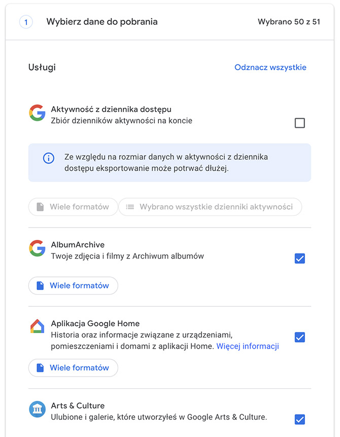 Utwórz kopię zapasową swoich danych z konta Google. Kontakty, notatki, zdjęcia i wiele innych. Poradnik [nc1]