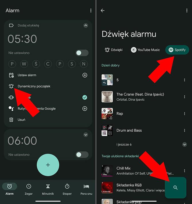 Jak ustawić muzykę ze Spotify jako alarm w telefonie z Androidem? Zobacz poradnik [nc1]