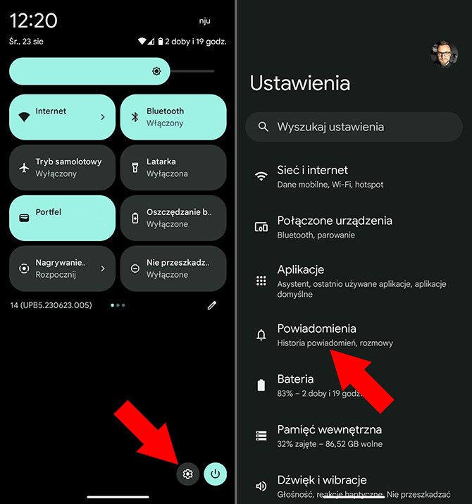 Jak włączyć lub wyłączyć czat w postaci dymków w telefonie z Google Android? Poradnik krok po kroku [nc1]