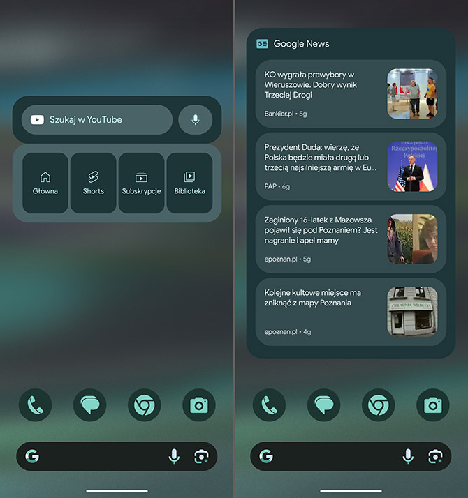 8 widżetów od Google na telefony z Androidem. Czy korzystasz, z któregoś z nich? [nc1]
