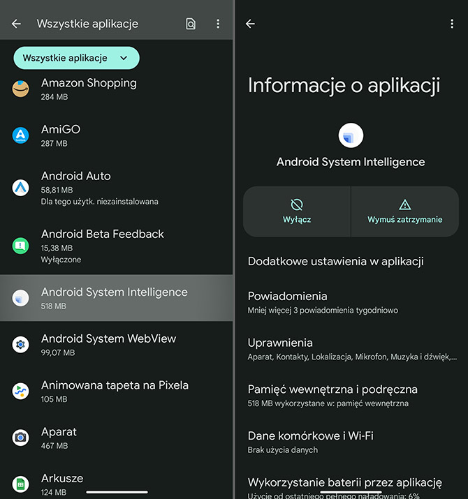 Kolejny szpieg w telefonie, czy przydana rzecz? Co to jest Android System Intelligence? [nc1]