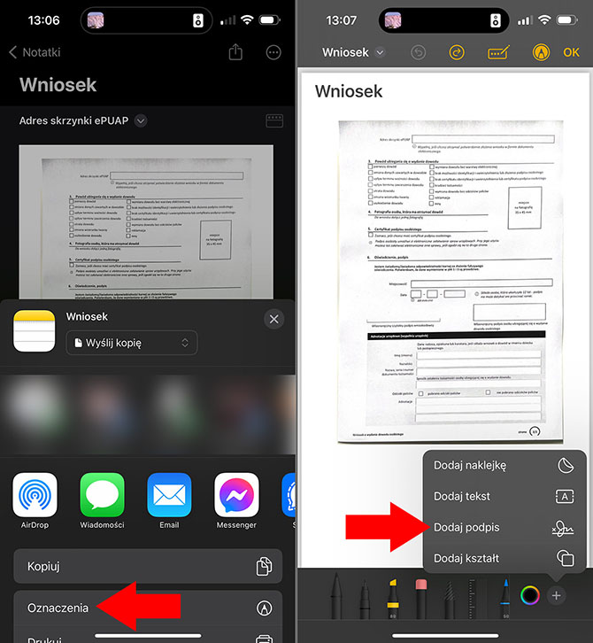 Jak podpisać dokument na telefonie z systemem iOS i Android. Poradnik krok po kroku [nc1]