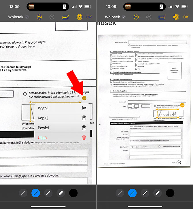 Jak podpisać dokument na telefonie z systemem iOS i Android. Poradnik krok po kroku [nc1]