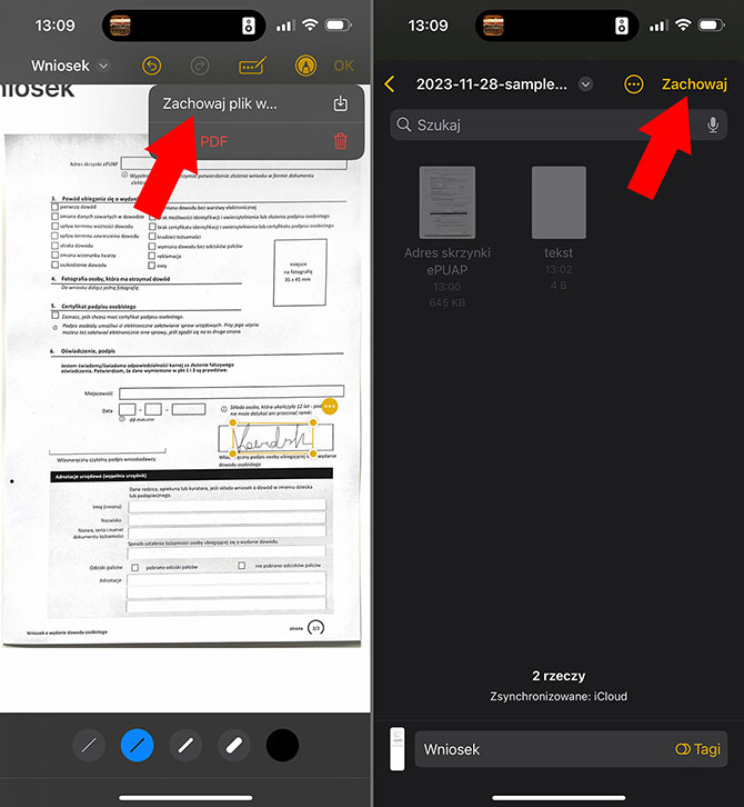 Jak podpisać dokument na telefonie z systemem iOS i Android. Poradnik krok po kroku [nc1]