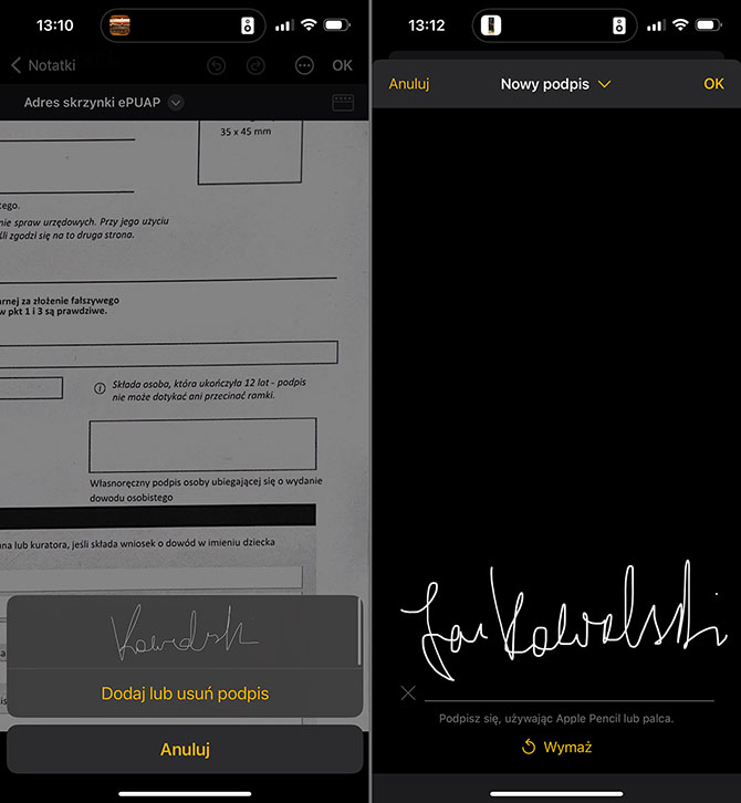 Jak podpisać dokument na telefonie z systemem iOS i Android. Poradnik krok po kroku [nc1]