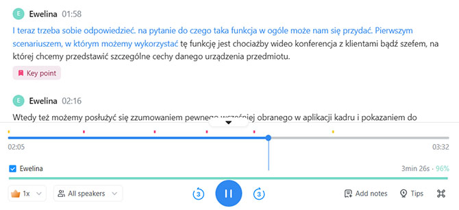 Transkrypcja audio, video i spotkań online do tekstu, również po polsku. Usługa Notta.AI sporo rzeczy zrobi za darmo [nc1]