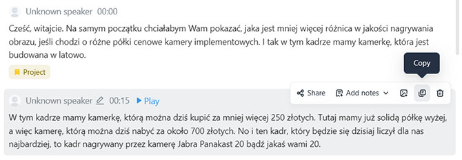 Transkrypcja audio, video i spotkań online do tekstu, również po polsku. Usługa Notta.AI sporo rzeczy zrobi za darmo [nc1]