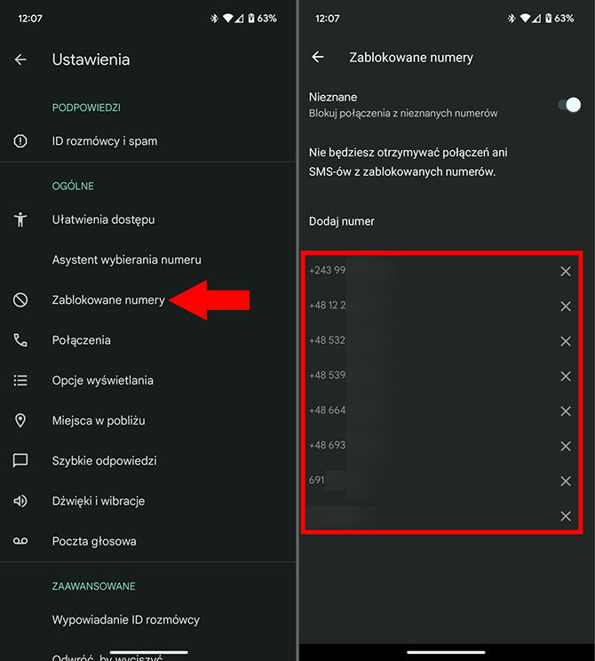 Jak zablokować numer telefonu w Androidzie i gdzie znaleźć listę zablokowanych numerów? Poradnik krok po kroku [nc1]